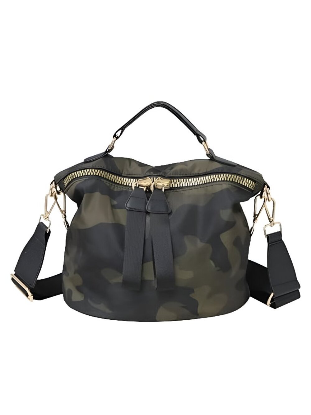 Women Nylon Handbag Anti-theft Casual Lightweight Travel Shopping Shoulder Bag